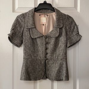 Rebecca Taylor 1940s Style Vintage Tweed Blazer